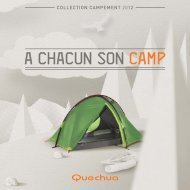 A CHACUN SON CAMP - Quechua Press