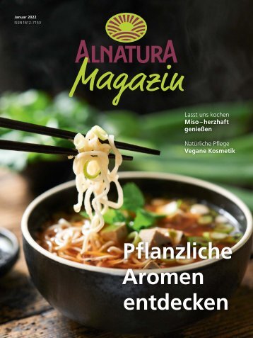 Alnatura Magazin Januar 2022