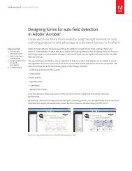 Designing forms for auto field detection in Adobe ... - Adobe Blogs