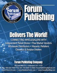 Forum Publishing Media Kit