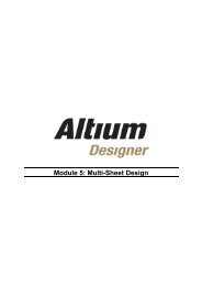 Module 5: Multi-Sheet Design - Altium