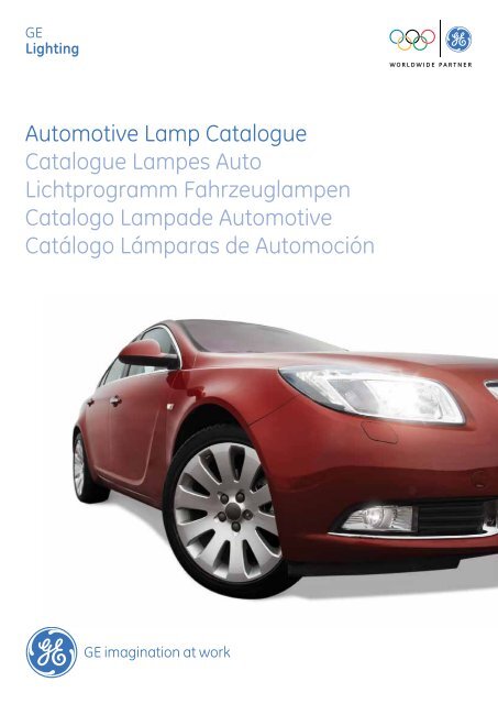 Automotive Lamp Catalogue Catalogue Lampes Auto  - GE Lighting