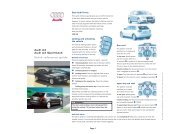 Audi A3 Audi A3 Sportback Quick reference guide