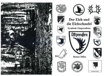 Der Elch und die Elchschaufel - Symbole ... - Ostpreußen.de
