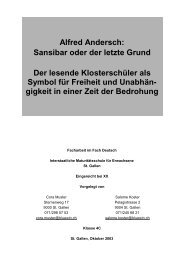 Alfred Andersch: Sansibar oder der letzte Grund ... - Looser Roman