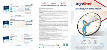 URGOSTART brochure for professionals