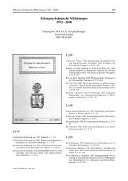 Ethnopsychologische Mitteilungen 1992 - 2000