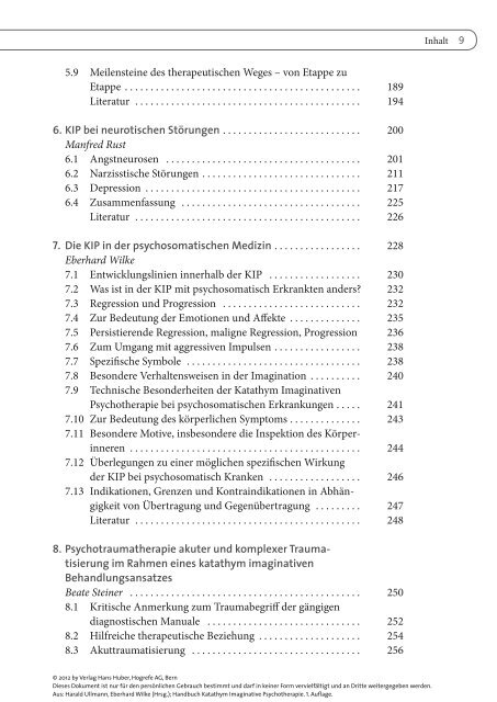 Handbuch Katathym Imaginative Psychotherapie (KIP) - AGKB