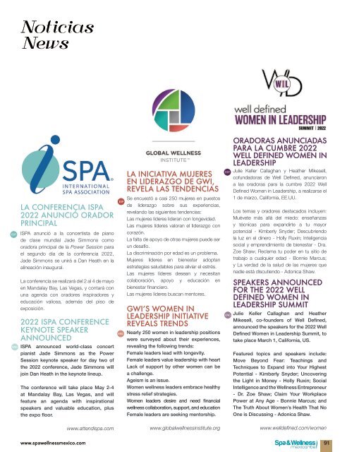 Spa & Wellness MexiCaribe 44 | Invierno 2021