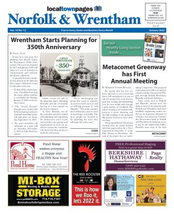 Norfolk & Wrentham January 2022