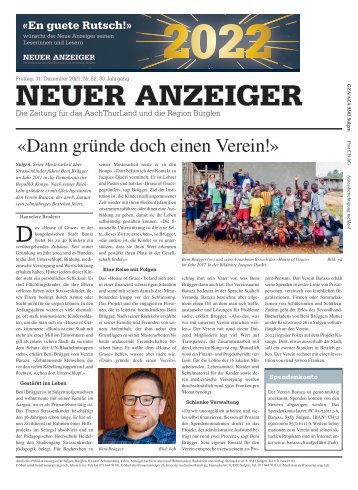 Neuer Anzeiger 31.Dezember 2021