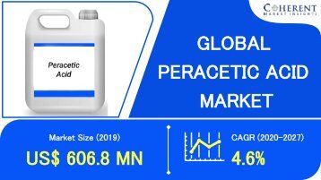 Peracetic Acid Market Seeking New Highs- Current trends and growth drivers