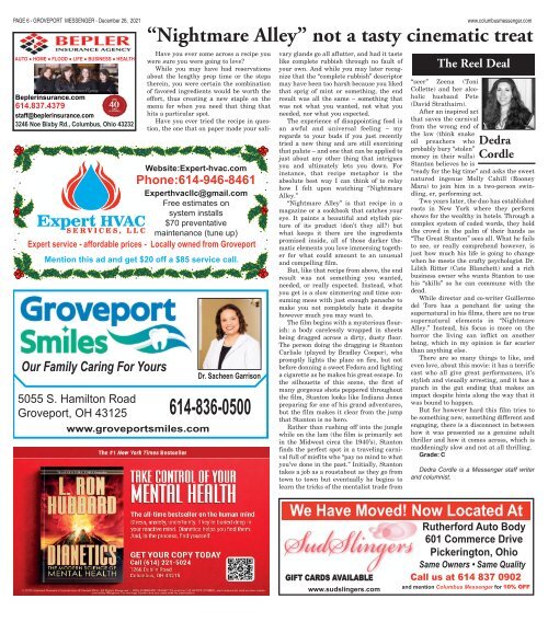 Groveport Messenger - December 26th, 2021