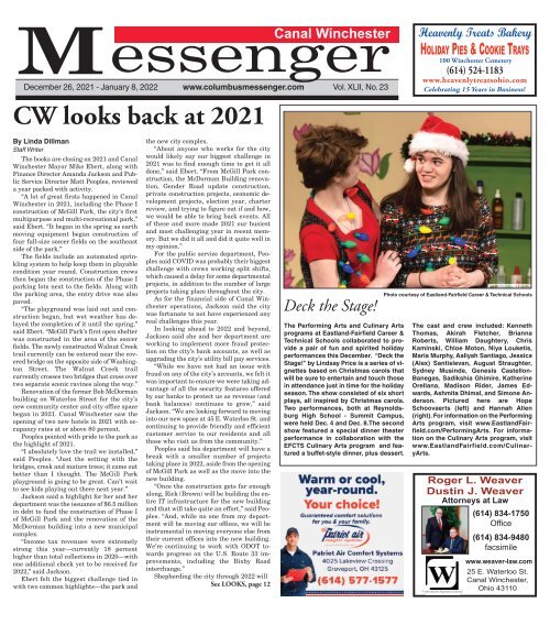 Canal Winchester Messenger - December 26th, 2021