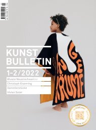 Kunstbulletin Januar/Februar 2022