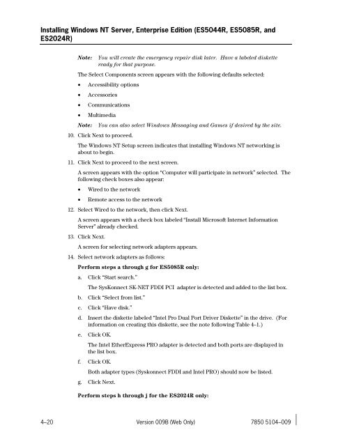 ClearPath IX Systems Installation and Configuration Guide