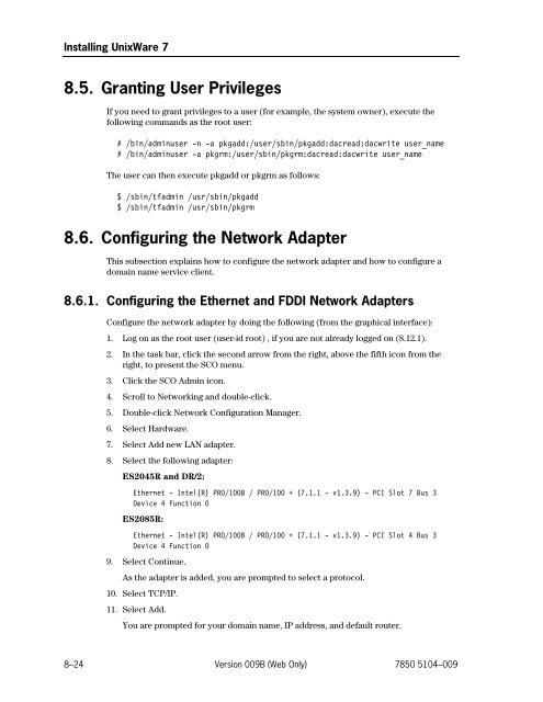 ClearPath IX Systems Installation and Configuration Guide