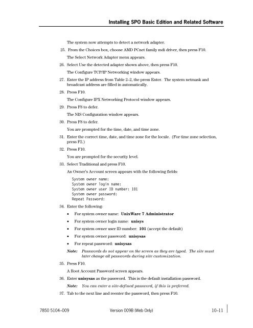 ClearPath IX Systems Installation and Configuration Guide