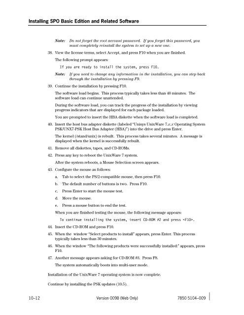 ClearPath IX Systems Installation and Configuration Guide