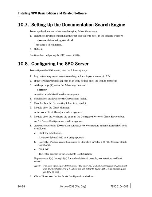 ClearPath IX Systems Installation and Configuration Guide