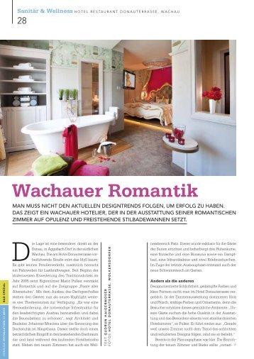 Wachauer Romantik - Thurner Architektur