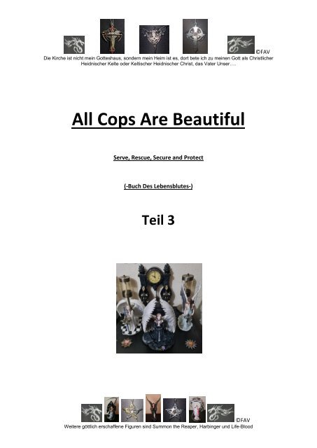All Cops Are Beautiful - Teil 3 - Buch Des Lebensblutes