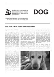 Aus dem Leben eines Therapiehundes - Verein Therapiehunde ...