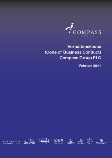 (Code of Business Conduct) Compass Group PLC - Eurest