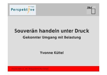 PPP Souverän handeln unter Druck