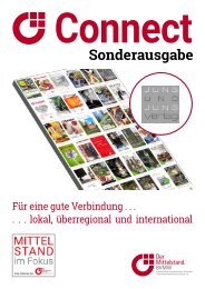 BVMW Connect Sonderausgabe JUNG & JUNG Verlag