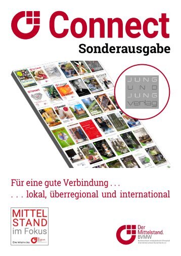 BVMW Connect Sonderausgabe JUNG & JUNG Verlag