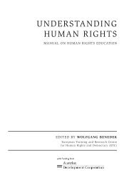 Manual Human Rights Druck - ETC Graz