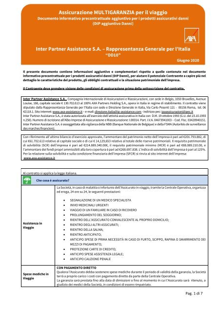 Assicurazione Annullamento Covid 19 compreso