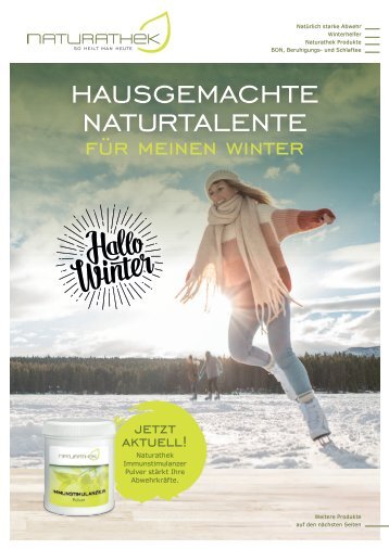 Naturathek für meinen Winter 2022