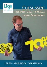 Cursusboekje januari 2022