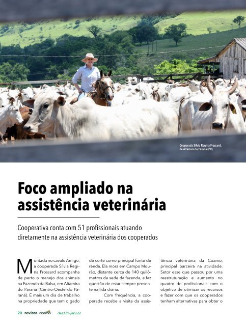 Revista Coamo - Dezembro/2021 - Janeiro/2022