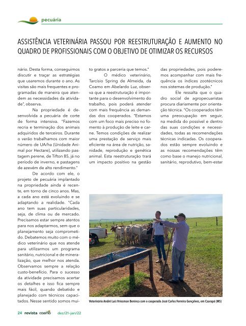 Revista Coamo - Dezembro/2021 - Janeiro/2022