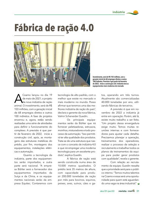 Revista Coamo - Dezembro/2021 - Janeiro/2022