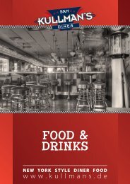 FOOD & DRINKS - Sam Kullman's Diner