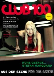 AUS DER SZENE - PK Club 100