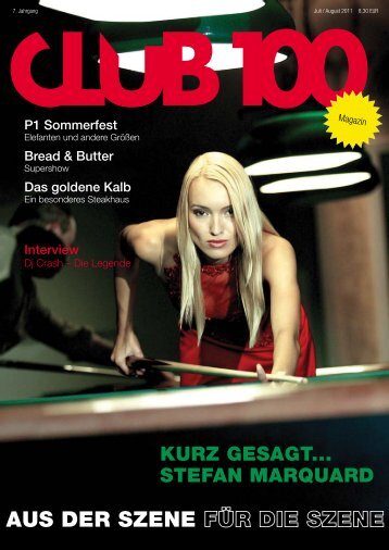 AUS DER SZENE - PK Club 100