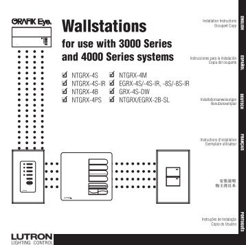 Wallstations - Lutron Electronics, Inc.