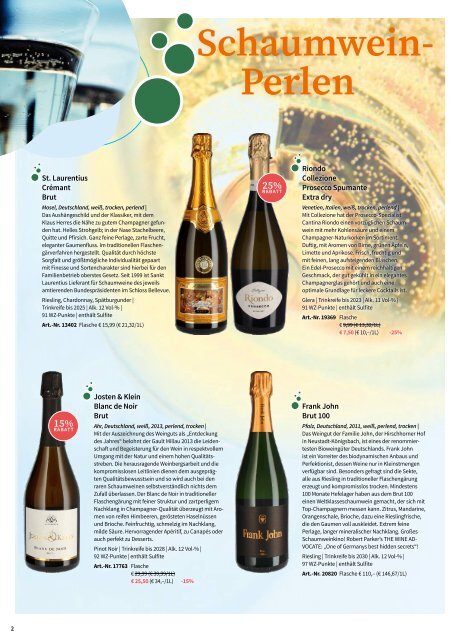 Weinzeche Weinmagazin 1_2022 – Die Kunst des Genießens
