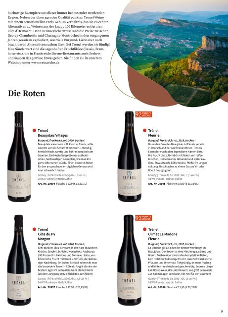 Weinzeche Weinmagazin 1_2022 – Die Kunst des Genießens