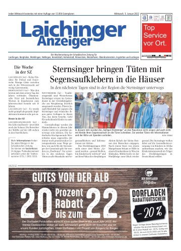 Laichinger Anzeiger 05.01.2022