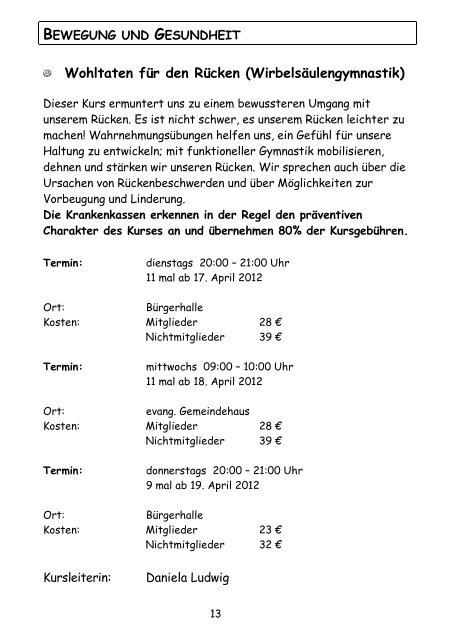 2012 Quartal 2 - Beerbach-in-Bewegung