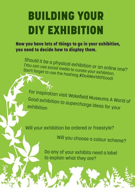 A World of Good - DIY Exhibition Resource