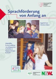 Sprachförderung von Anfang an - SPI