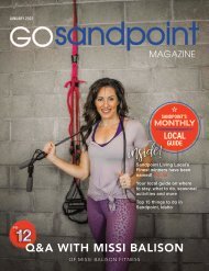 January 2022 Go Sandpoint Magazine