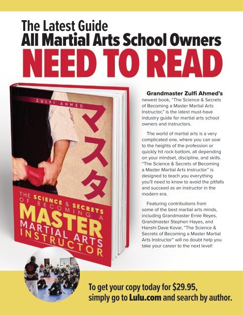 Martial Arts World News Magazine - Volume 22 | Issue 1